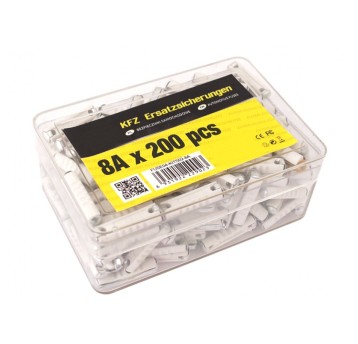 Bezpiecznik cylindr. 8A( opak.200szt)
