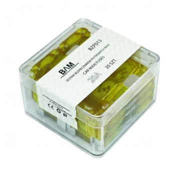 Bezpiecznik płytk.MAXI 20A (op.20szt) CE