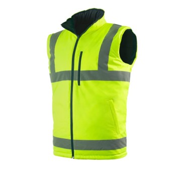 Bezrękawnik OCIEPLANY/ODBLASK - XXXL dwustronny