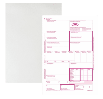CMR druk-1+4 kopie A4 -bloczek 80 kartek
