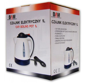 Czajnik samochodowy 1 L-12V 150W CE