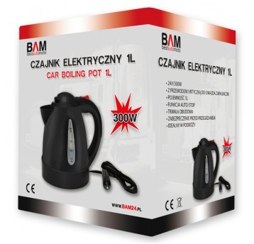 Czajnik samochodowy 1 L-24V 300W CE black
