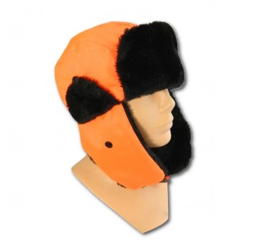 Czapka odblask.ocieplana-pomarańczowa rozm.58cm