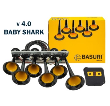 Fanfara pneu.Basuri BABY SHARK 4.0(36 melod) 24V