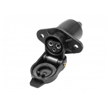 Gniazdo 12V 3-styk.plastik - 10szt