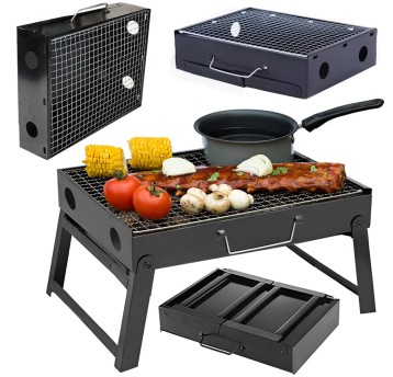 Grill turystyczny -walizka