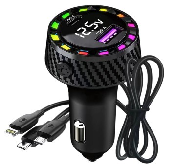 GSM-Ładowarka sam.FAST. QC 1x USB-A ,1x USB-C
