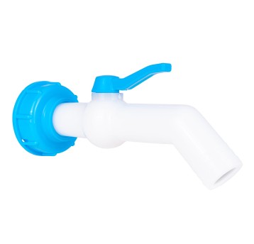 IBC Wylewka z nakrętką S60x6 - fi.32mm z zaworem