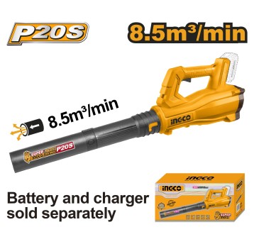 INGCO-Dmuchawa akumul.20V 8,5m3/min