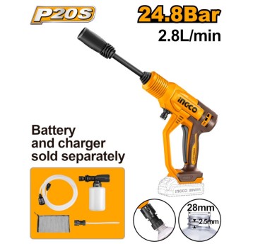 INGCO-Myjka ciśnieniowa akum.20V