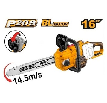 INGCO-Piła łańcuchowa 16"(40cm) aku.40V