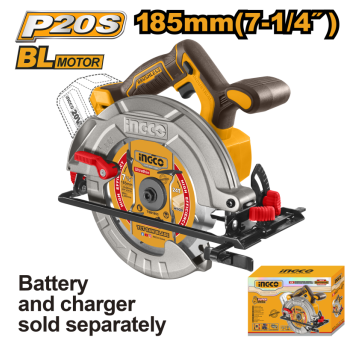 INGCO-Pilarka tarczowa akumul.20V 185mm