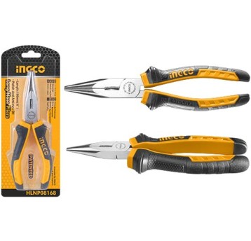 INGCO-Szczypce długie proste 160mm (6")