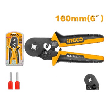 INGCO-Szczypce-zaciskarka końc el.160mm0,25-10mm2