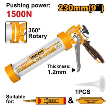 INGCO-Wyciskacz silikonu i mas