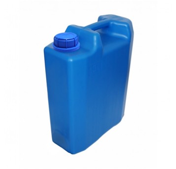 Kanister HDPE 10 L z nakr. wysoki- niebieski 550g
