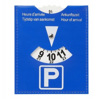 Karta parkingowa PVC 10x 12x 0.2cm