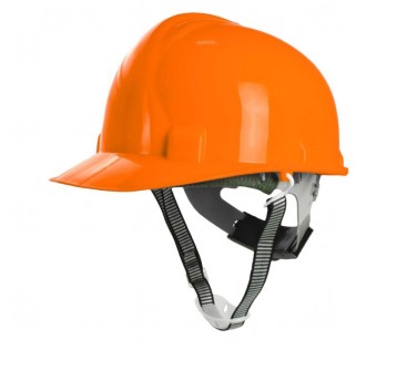 Kask przemysłowy-pomarańczowy