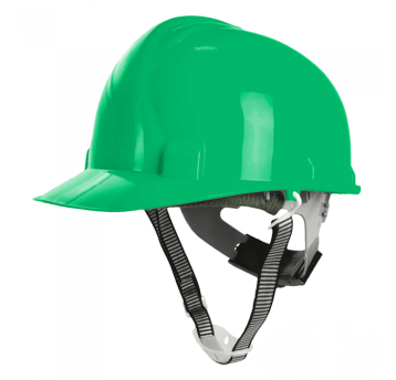 Kask przemysłowy-zielony