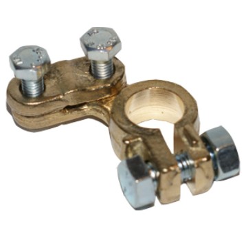 Klema mosiądz (-) wielka - 50szt