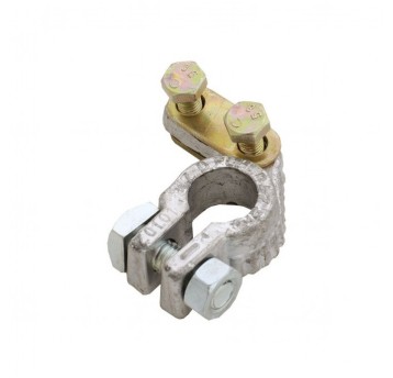 Klema ołów (+) wielka - 10szt