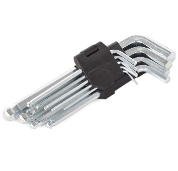 Klucze IMBUS-zestaw 9 szt (długie)