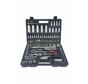 Klucze nasadowe-walizka zestaw 108 elem.