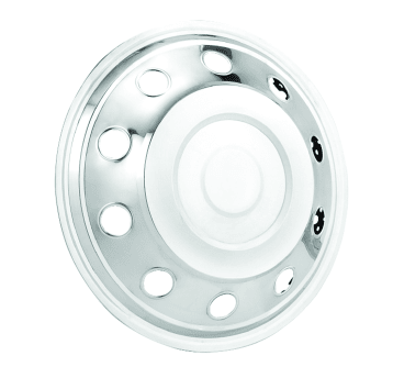 Kołpak koła przód- 16" wypukły stal nierdz.