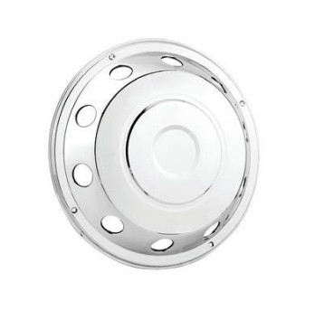 Kołpak koła przód- 19,5" wypukły stal nierdz.