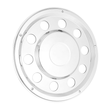 Kołpak koła tył-płaski 22,5" pełny stal nierdz.