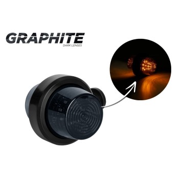Lampa LED 12/24-kierunkowskaz wys.krótki GRAPHITE