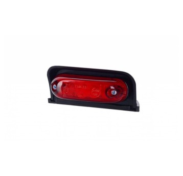 Lampa LED 12/24V-H32 narożna czerw.