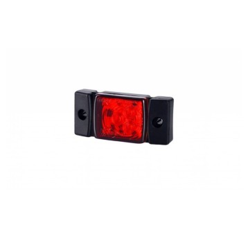 Lampa LED 12/24V-H40 stała czerwona