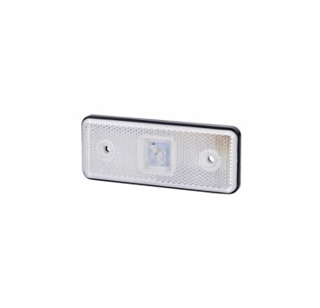 Lampa LED 12/24V-H42 wpuszczana biała