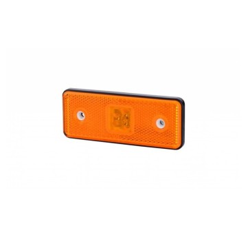 Lampa LED 12/24V-H42 wpuszczana żółta