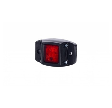 Lampa LED 12/24V-H44 w gumie czerw.
