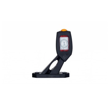 Lampa LED 12/24V-H53 skos.kr.+boczna P moc.poziom.
