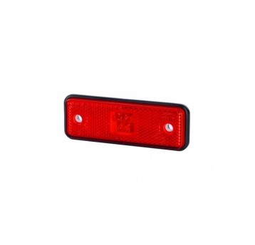 Lampa LED 12/24V-H55 czerw.