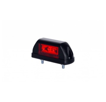 Lampa LED 12/24V-H63 stała biało/czerw.