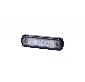 Lampa LED 12/24V-H65 na gumie biała