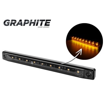 Lampa LED 12/24V-H71 żółta GRAPHITE