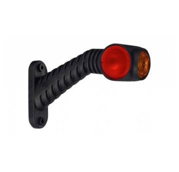 Lampa LED 12/24V-H77 skos.dł.+boczna P