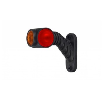 Lampa LED 12/24V-H77 skos.kr.+boczna L