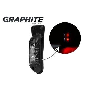 Lampa LED 12/24V-H83 wisząca biało/czerw.GRAPHITE