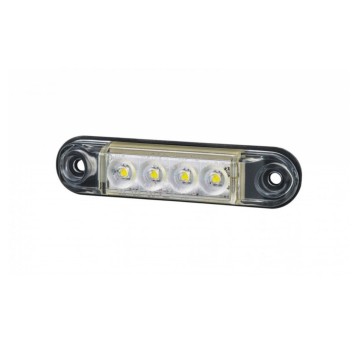 Lampa LED 12/24V-H88 SLIM biała