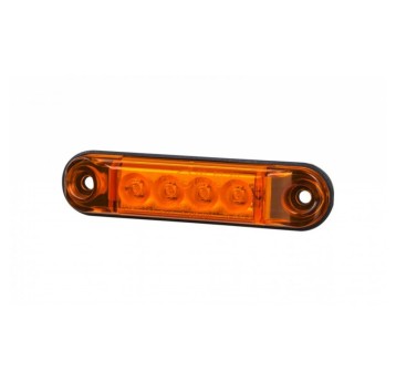 Lampa LED 12/24V-H88 SLIM żółta