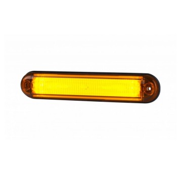 Lampa LED 12/24V-H91 żółta światłowód