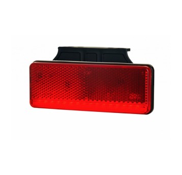 Lampa LED 12/24V-H92 SLIM czerwona podwieszana