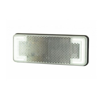 Lampa LED 12/24V-H92B SLIM biała wpuszczana