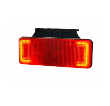 Lampa LED 12/24V-H92B SLIM czerwona podwieszana